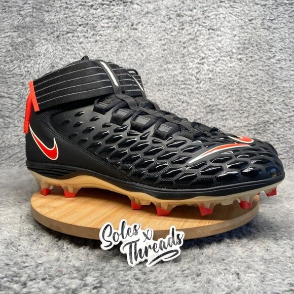 Nike Force Savage Pro 2 PE Oregon State SZ 14 Men Football Black CI9869-002 - Picture 2 of 8